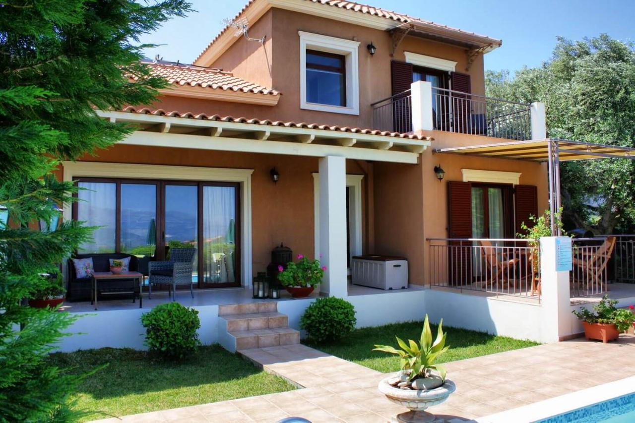 Traditional Villa Mandola Livathos  Экстерьер фото